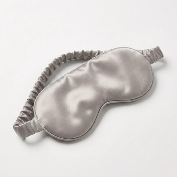 Satin Silk Sleep Eye Mask-Light Grey