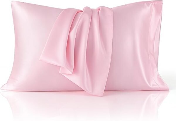 Pink Luxury Satin Silk Pillowcase