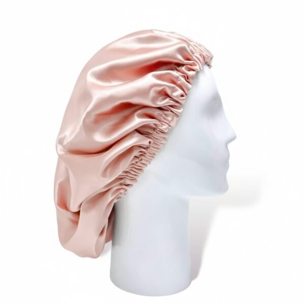 Satin Silk Hair Bonnet-Blush Pink