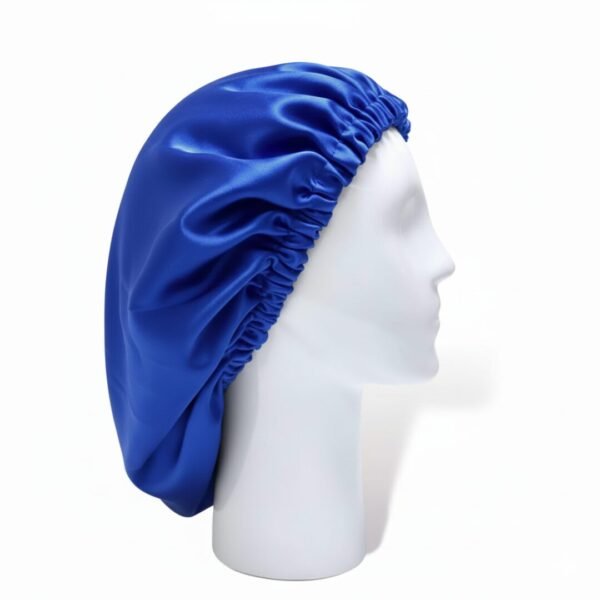 Satin Silk Hair Bonnet-Royel Blue