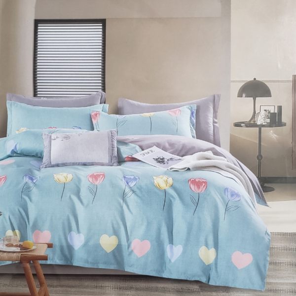 Printed Designs Cotton Bedsit  Sets
